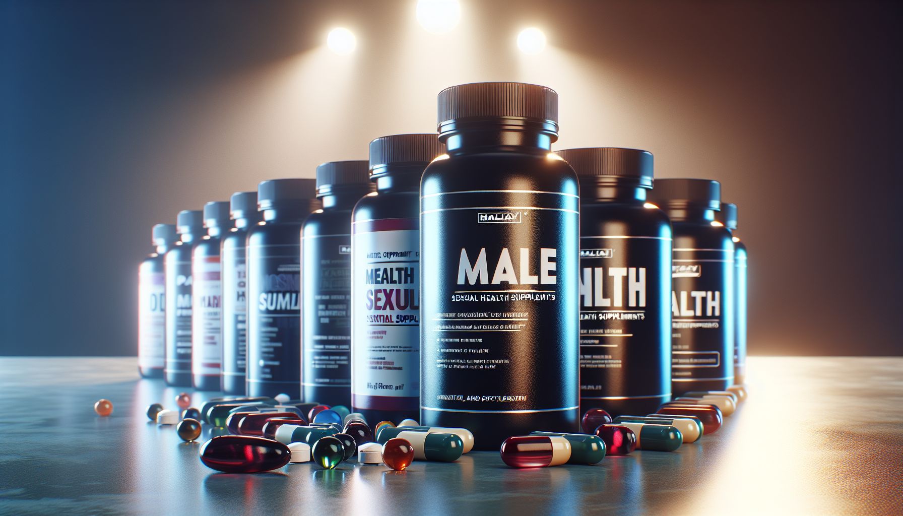 Imagen de suplementos para la salud sexual masculina